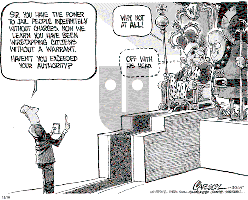 Stuart Carlson - Monday December 19, 2005 Comic Strip