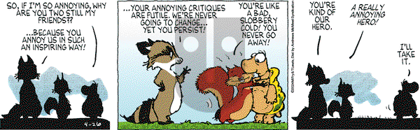 Over the Hedge - Friday April 26, 2024 Comic Strip