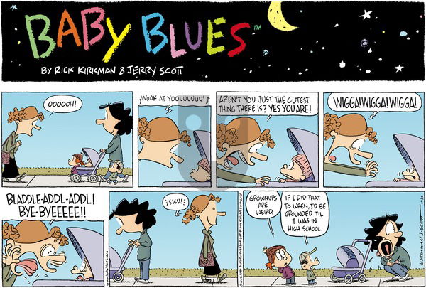 Baby Blues on Sunday November 30, 2008 Comic Strip