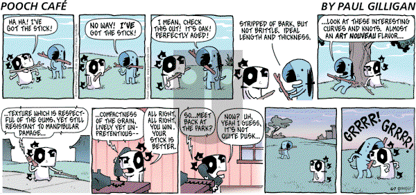 Pooch Cafe on Sunday June 7, 2009 Comic Strip