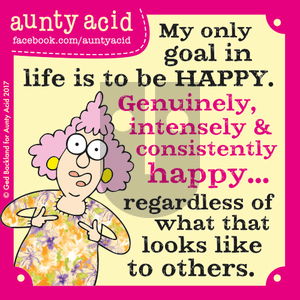 Aunty Acid on Thursday October 5, 2017 Comic Strip