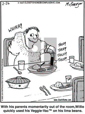 Close to Home on Saturday February 26, 2000 Comic Strip