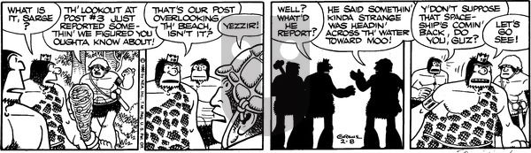 Alley Oop on Friday February 8, 1980 Comic Strip