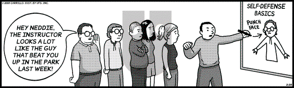 F Minus on Saturday March 1, 2008 Comic Strip