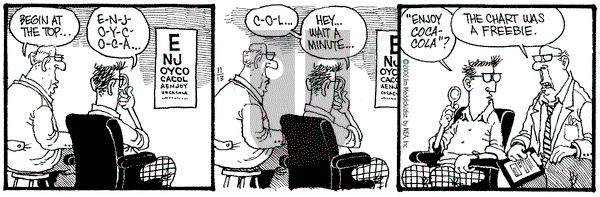 Monty on Monday November 13, 2006 Comic Strip