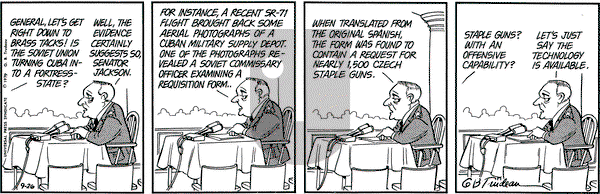 Doonesbury on Wednesday September 26, 1979 Comic Strip