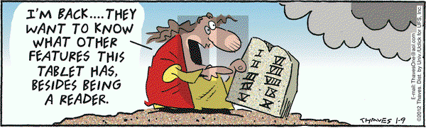 Frank and Ernest - Monday January 9, 2012 Comic Strip