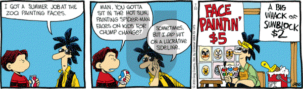 The Buckets on Friday July 10, 2015 Comic Strip