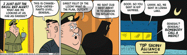 Rip Haywire on Friday August 7, 2020 Comic Strip