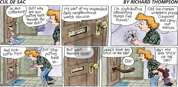 Cul de Sac on Sunday September 13, 2009 Comic Strip