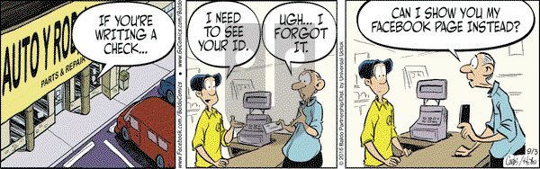 Baldo on Saturday September 3, 2016 Comic Strip