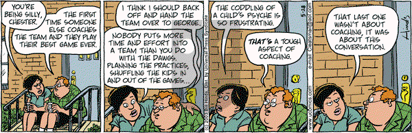 Cleats on Wednesday May 28, 2003 Comic Strip