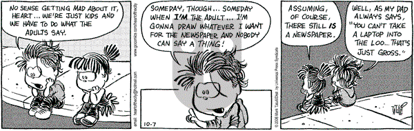 Heart of the City - Saturday October 7, 2006 Comic Strip