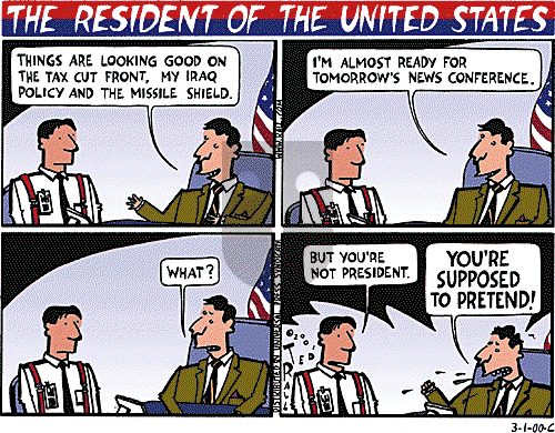 Ted Rall on Monday March 5, 2001 Comic Strip