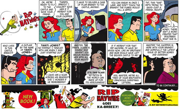 Rip Haywire on Sunday November 29, 2015 Comic Strip