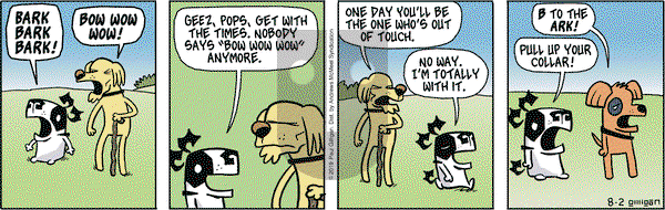 Pooch Cafe on Friday August 2, 2019 Comic Strip