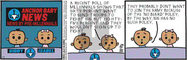 La Cucaracha on Saturday January 2, 2016 Comic Strip