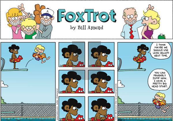 FoxTrot - Sunday July 17, 2011 Comic Strip