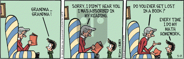 Grand Avenue on Wednesday May 21, 2014 Comic Strip