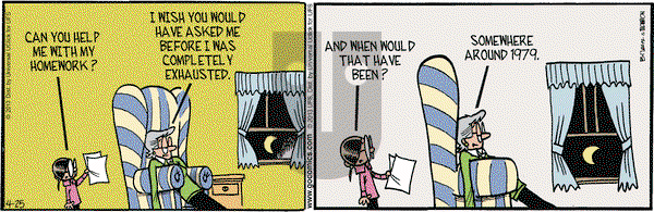 Grand Avenue on Thursday April 25, 2013 Comic Strip