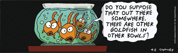 Frank and Ernest on Wednesday April 2, 2025 Comic Strip