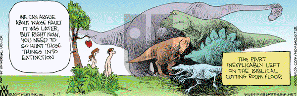 Non Sequitur on Monday March 17, 2014 Comic Strip