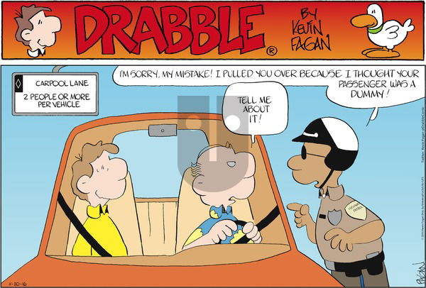 Drabble on Sunday November 20, 2016 Comic Strip