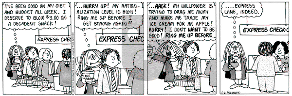 Cathy Classics on Thursday February 6, 1997 Comic Strip