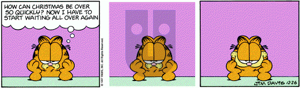 Garfield on Friday December 26, 1997 Comic Strip