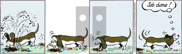 Fred Basset on Thursday April 2, 2020 Comic Strip