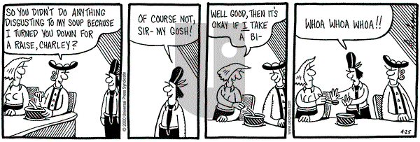 Overboard on Tuesday April 25, 2000 Comic Strip