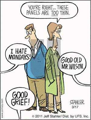 Moderately Confused on Thursday March 17, 2011 Comic Strip