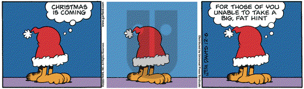 Garfield on Tuesday December 6, 2005 Comic Strip