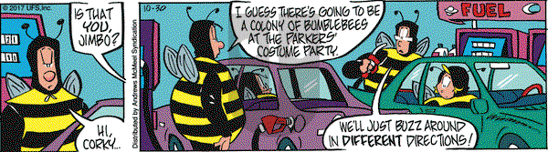 Rose is Rose on Monday October 30, 2017 Comic Strip