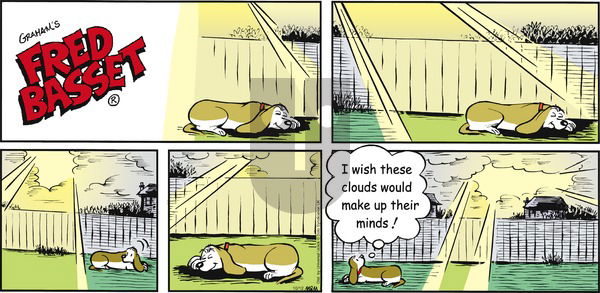 Fred Basset - Sunday October 12, 2014 Comic Strip