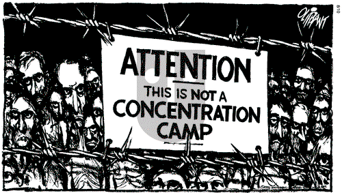Pat Oliphant on Monday August 10, 1992 Comic Strip