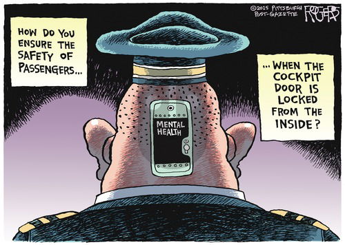 Rob Rogers on Sunday March 29, 2015 Comic Strip