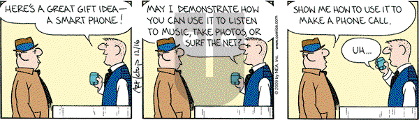 The Born Loser on Wednesday December 16, 2009 Comic Strip