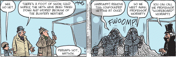 Cleats - Friday February 8, 2008 Comic Strip