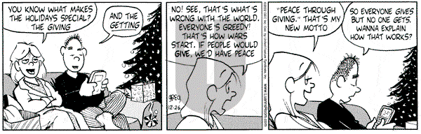 Luann on Thursday December 26, 2002 Comic Strip