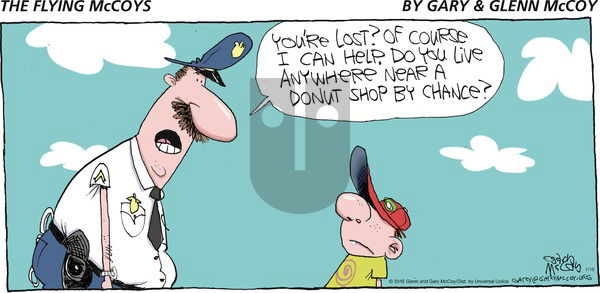 The Flying McCoys on Sunday July 10, 2016 Comic Strip