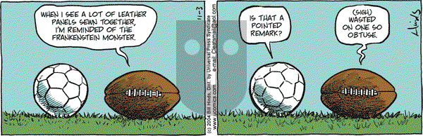Cleats on Monday December 5, 2005 Comic Strip