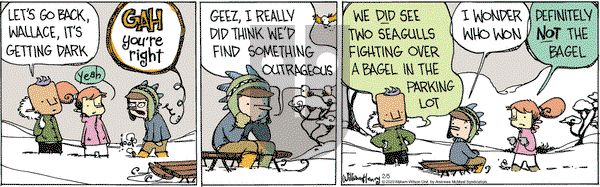 Wallace the Brave on Wednesday February 5, 2020 Comic Strip