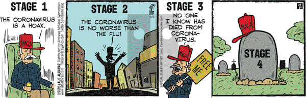 La Cucaracha on Wednesday May 6, 2020 Comic Strip