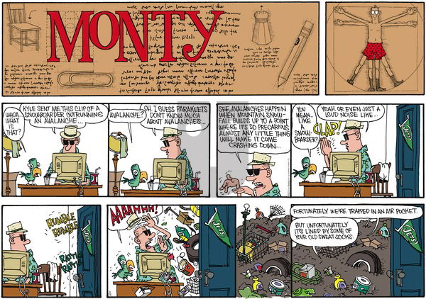 Monty on Sunday April 15, 2012 Comic Strip