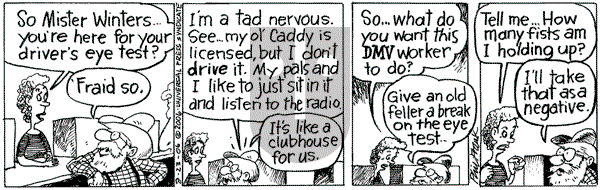 The Elderberries on Wednesday August 23, 2006 Comic Strip