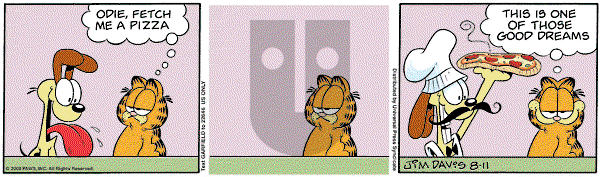 Garfield on Monday August 11, 2008 Comic Strip