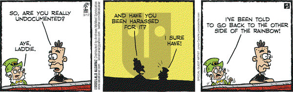La Cucaracha on Tuesday March 17, 2020 Comic Strip