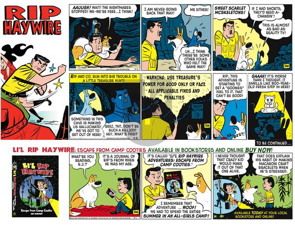 Rip Haywire on Sunday January 8, 2017 Comic Strip