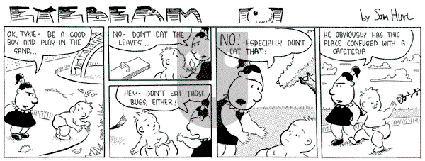 Eyebeam Classic on Wednesday April 16, 2025 Comic Strip